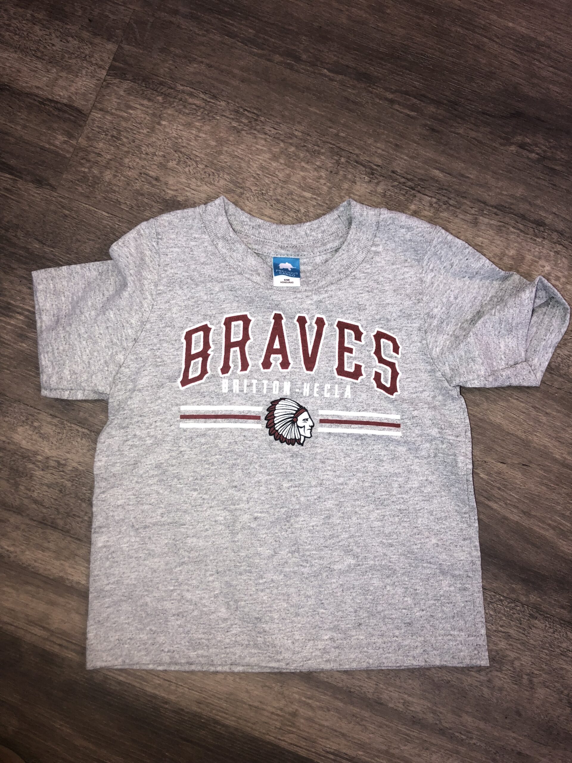 Infant Gray Braves T-Shirt – hh design