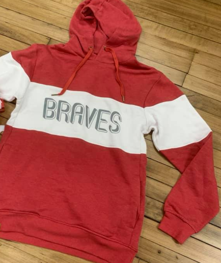 Bella Canvas Braves Hoodie