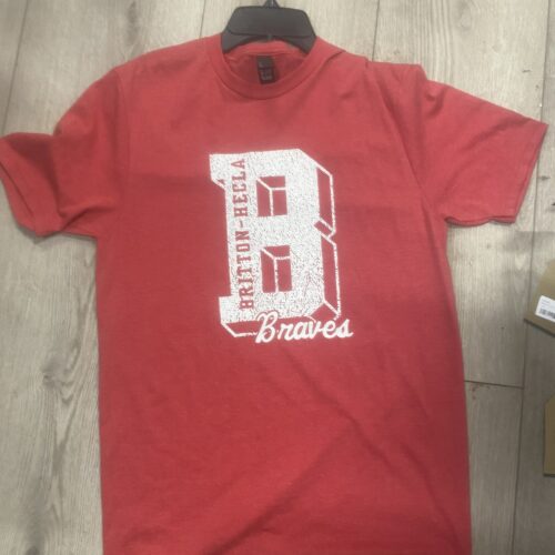 Red District Braves tee