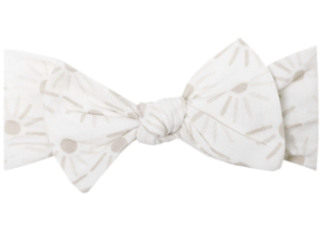 Shine Knit Headband Bow